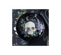 Venom & Vines Skull Trinket Dish KDMD Black One Size