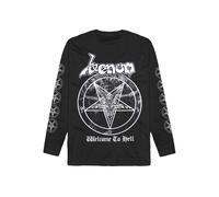 Venom - Welcome To Hell - Longsleeve - black - XXL - 100% Cotton XXL