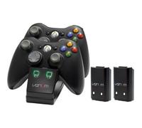 Venom Xbox 360 Twin Charging Dock in Black Venom Black