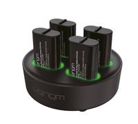 Venom Xbox Rechargeable Battery 4-Pack with Charging Dock in Black Venom Black
