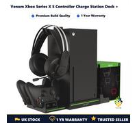 Venom Xbox Series X S Controller Charge Station Dock + 2 Rechargeable Batteries