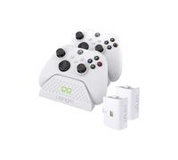 Venom Twin Charging Dock with 2 x Rechargeable Battery Packs - White (Xbox Series X & S / One)