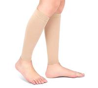 Venous Anti Curvature Calf Sleeve, Professional Calf Compression Sleeve, Compression Sleeves for Women and Men, Relief Band for Fast Muscle Recovery(XXL-Flesh Color)