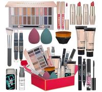 venshun Complete Makeup Kit for Women and Teens, Includes 20 Colors Eyeshadow Palette Foundation Makeup Kit for Beginners
