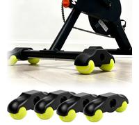 Venshy 4 Pack Tennis Ball Feets for Wahoo KICKR CORE 2 (2025 Model) with 8 Pack Tennis Balls, for Indoor Bike Cycling Smart Trainers to Make Your Riding More Comfortable (A)