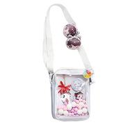 Vensivy Ita Bag DIY Transparent Crossbody Anime Pins Bag Shoulder Messenger Itabag Comic Anime Satchels, White, One Size