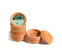 Vensovo 12 Pack 5cm Terracotta Plant Saucers for 2.5-3.8 cm Pots