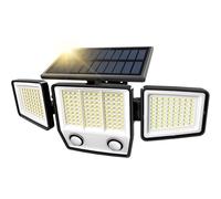 VENSSTNOR Solar Motion Sensor Outdoor Lights - 3000LM 236LEDs Outdoor Motion Lights with Dual Sensors, 3 Lighting Modes, 270° Illumination, IP65 Waterproof Security Flood Lights (1 Pack)