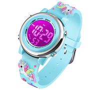 VenSten Kids Digital Sport Waterproof Watch, Kid Sports Outdoor LED Electrical Watches with Luminous Alarm Stopwatch Child Wristwatch