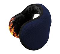 Venswell Winter Ear Muffs for Men Women - Fleece Ear Warmers - Behind the Head Earmuffs - For Cold Weather Running-Adjustable & Foldable