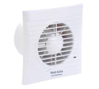 Vent Axia Lo-Carbon Silhouette 4 Inch Slimline Low Energy Bathroom Extractor Fan - 441624