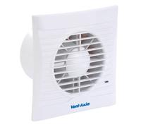 Vent-Axia Silhouette 100B Axial Bathroom, Kitchen and Toilet Fan (454055A)