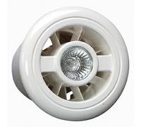Vent Axia 188210 "Luminaire T" Extractor Fan/Light Low Voltage with Timer