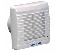 Vent-Axia 251410 VA100XT 100mm Bathroom Extractor Fan with Overrun Timer, Thermoelectric Shutter & Indicator Light