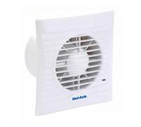 Vent-Axia 4" Silhouette 100T Slimline Extractor Fan with Timer