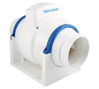 Vent-Axia ACM100 Mixed Flow 100mm 4" In-line Extractor Fan - 17104010