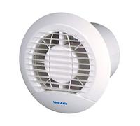 Vent-Axia 427282 100mm Axial Bathroom/Toilet Fan with Timer, 230 V, White