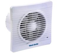 Vent Axia Lo-Carbon Silhouette 4 Inch Slimline Low Energy Bathroom Extractor Fan with Humidity Sensor - 441626 - Return Unit