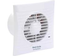 Vent-Axia Silhouette 100B Axial Bathroom, Kitchen and Toilet Fan (454055A)