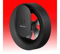 Vent-Axia Lo-Carbon Svara Smart Bathroom Extractor Fan 100mm - Black 496711