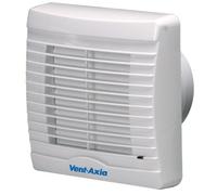 Vent-Axia Va100Lt 18W Axial Bathroom & Toilet Fan - Timer, Ipx4, White Finish, Wall/panel/window Mount 251210