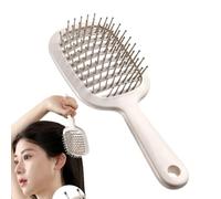 Vent Brush for Blow Drying, Paddle Detangling Brush, Vented Paddle Brush, Paddle Brush with Bristles, Vented Paddle Detangling Brush with Ball Tipped Bristles, Ideal for Smooth Hair Styling