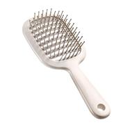 Vent Brush | Hairbrush For Women | Paddle Detangling With Ball Tipped Bristles | Vent Brush For Hair | Curved Hair, Detangling Hairbrush For Women - Vented Paddle For Blow Drying