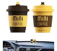 Vent Clip Air Fresheners | Auto Air Fresheners Vent Clips | Coffee Cup Shaped Air Vent Clip Diffuser, Classroom Airs Freshener Vent Clips, Air Vents Perfume Clip for Kitchens