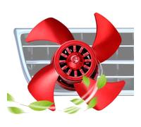 Vent Clip Car Air Fresheners Quiet Fan Shape Long Lasting Charm