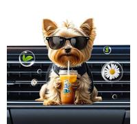 Vent Clips Air Fragrance | 2D Flat Acrylic Diffuser, Cute Dog Fragrance Diffuser for Travel Car Women Men Commuters Home Night Summer Road Trip