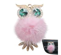 Vent Clips Air Freshener Rhinestone Owl Plush Scent