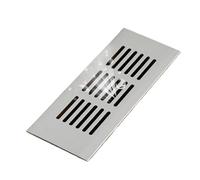 Vent Cover Aluminum Alloy Cabinet Air Black Decoration Hole Plug Ventilation Grille for Wardrobes Cupboar Hardware Accessories(60x400mm)