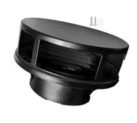 Vent cover for wall, Stainless Steel sturdiness and longevity, Vents Hole, dryer vent cap, air vents covers, Outdoor Ventilation System Air Extractor Wall Caps 70/100/120mm(Black,70mm/2.8inch)