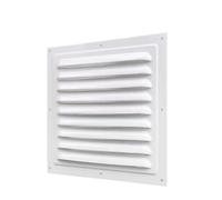 Vent Cover Grill Square Aluminium Ventilation and Dissipation Grille Wall Ceiling Ventilation Grille Ventilation and Dissipation Grille Exhaust Grille(Size:300mm)