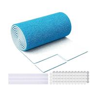 Vent Filter, Cut to Size, Dustproof, High Efficiency, Quick Adhesive HVAC Oven Air Filter for Home, Shape Adaptive for Replacing HVAC Grills, Household Ventilation Maintenance