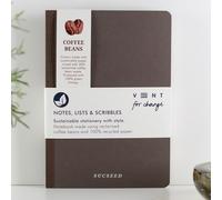 VENT for Change Recycled Sucseed A6 Notebook - Coffee Bean - 160 pages