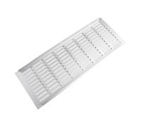 Vent Grille,150x400mm Aluminium Rectangular Cabinet Wardrobe Air Vent Grille Ventilation-Cover for Cover Brick, Wall, Door