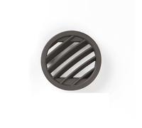 Vent Grille Assembly Compatible With Benz For GLK X204 2008-2014 2046806287 Front Dashboard Air Vent Grille Cover Left Right AC Vent Grille Round Cover(Brown Right)