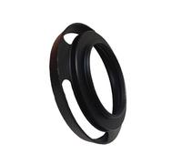 Vent Lens Hood 37/40.5/43/46/49/52/55/58/67mm Screw Mount Camera Lens Lens Lens Metal Lens Shade Reduce Light Leakage
