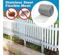 Vent Mesh Screen - Stainless Crevice Blocker - Wire Mesh for Mice Control,for Snake Garden House Farm Floor Drains Air Conditioning Ducts Basement Fence Cage Potted Plant