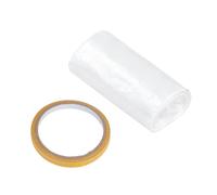 Vent Redirect Sleeve Polyethylene White Flat Fold, 5 Meters