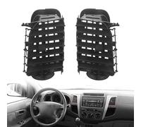 Vent Slats/Blades 2PCS Car Front Dashboard Center A/C Grille Vent Air Conditioner Outlet/Fit For Toyota Hilux Vigo 2005-2015 55680-0K010 55685-0K010 Vent Grille