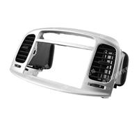 Vent Slats/Blades 2Pcs Front Central Dashboard Air Vent Outlet Grill Panel/Fit For Hyundai Accent Hatchback 2006-2011 974101E000 974201E000 Vent Grille(Middle)