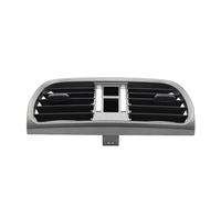 Vent Slats/Blades 997 Car Front Left Right Middle AC Air Conditioning Vent Grille Outlet Panel Cover/Fit For Porsche Carrela Targa GT2 GT3 2004-2012 Vent Grille(Gray-Middle)