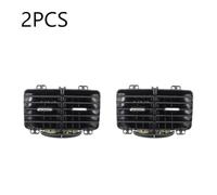 Vent Slats/Blades Car Air Conditioning Outlet Vent ABS Rear Air Conditioning Outlet Vent Replacement Parts/Fit for VW/JETTA/MK5/GOLF/MK5/MK6/RABBIT Vent Grille(2Pcs)
