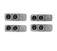 Vent Slats/Blades Car Ceiling Air Outlet/Fit For Mercedes Benz V-Class W447 Vito V260 V220d V250 Roof Decoration Vent Nozzle ABS Metal Modified Parts Vent Grille