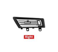 Vent Slats/Blades Car Central Front Rear AC Wind Air Conditioning Vent Grille Outlet Cover Panel Chrome Plate Low-end Replace/Fit For F01 F02 7Series Vent Grille(Right)