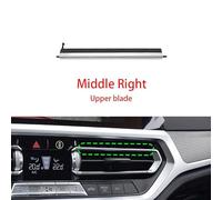 Vent Slats/Blades Car Front Middle AC Air Conditioner Vent Grill Slider Clip Repair Kit/Fit For BMW 2 3 4 Z4 Series F40 F44 G20 G28 G29 2017 2018 2019 Vent Grille(MR-Upper blade)
