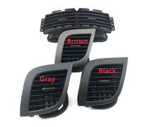 Vent Slats/Blades Car Interior Front Dash Center Console A/C Air Vent Outlet air conditioning Installation nozzle/Fit For Hyundai Verna Solaris valves Vent Grille(Gray-Left)