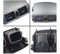 Vent Slats/Blades Center Dash A/C Air Conditioner Central Air Outlet Panel Grill Cover/Fit For Toyota Corolla Altis 2007 2008 2009 2010 2011 2012 2013 Vent Grille(Panel set)